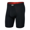 Pánske boxerky Saxx Multi-Sport Mesh Long Boxer Brief Fly Black M