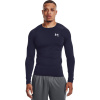 Tričko Under Armour Hg Armour Comp LS Midnight Navy/ White XXL XXL
