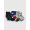 GAP Baby ponožky, 3 páry Modrá 6-12M Modrá Modrá