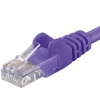 Premiumcord sputp02V Patch, UTP RJ45-RJ45 level 5e, 2m, fialový