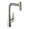 Hansgrohe Talis Select M51 - Páková kuchynská batéria 300, vyťahovateľná sprška, vzhľad nerezu 72823800