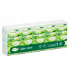 Tento papierové vreckovky Family Sensitive Aloe Vera 3-vrstvové 10 x 10 ks