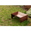 Corgarden Zahradní ohniště STRATO 1018 50 x 70 x 30 cm Corten