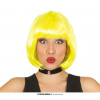 Paruka mikádo s afinou, žlutá