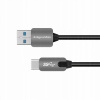 Kábel Kruger&Matz USB - USB typ C 0,5 m, čierny