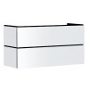 Hansgrohe Xilesa E - Umývadlová skrinka, 62x118x47 cm, 2 zásuvky, matná biela 54264700