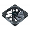 AKASA ventilátor Viper, Black Fan 12cm, 120x120x25mm, HDB, 4 pin PWM