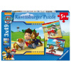 Ravensburger 093694 Tlapková Patrola Chlupatí hrdinové 3 x 49 dielov