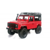 Popron.cz D90 Rock Crawler Defender 4WD 2,4 GHz LED 100% RTR červená 1:12