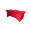 TENTino Elastický poťah na skladací stôl 180-183x76 cm VIAC FARIEB Farba obrusu: ČERVENÁ / RED