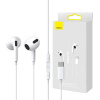 Baseus NGCR010002 Sluchátka Encok C17 (bílá)