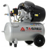 Tagred Olejový kompresor, vzduchový kompresor TAGRED 3500W 4,7HP 50L V2 dvojpiestový