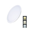 Solight WD140 LED mini panel CCT, podhľadový, 12W, 900lm, 3000K, 4000K, 6000K, okrúhly