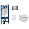 Geberit SET Duofix 111.300.00.5 +WCzávesné Id.Stand. TESI Aquabl.+sedSC+Sigma30 ChrL/ChrM 111.300.00.5 NU6