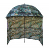 Dáždnik z bočnicou Suretti 2,2 m - farba kamufláž