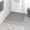 zahrada-XL Sprchová vanička SMC sivá 90x80 cm 148932