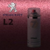 PEUGEOT L2 FRAMBOISE metalická barva Sprej 400ml
