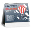 Stolový kalendár riadkový 21 x 15 cm - Pracovný malý 2026