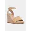 Tommy Hilfiger sandále HIGH WEDGE ESPAD RAFFIA FW0FW09471 béžová EUR 41