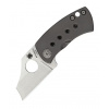 Spyderco C236TIP McBee malý vreckový nôž 3,9 cm, Stonewash, titán