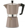 PEZZETTI Italexpress pre 6 šálky espresso (6 tz) tmavobežová - hliníkový tlakový kávovar