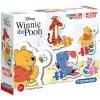 CLEMENTONI Moje první tvarované puzzle Medvídek Pú baby skládačka 4v1
