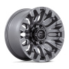 Fuel D830 QUAKE disk 18x9 8x165.1 125.1 ET1, Platinum