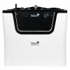 Blovi Professional Grooming SPA 110x68x95cm - ozónová vaňa s technológiou Milky SPA Micro Bubble a hydromasážou, biela a čierna