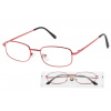 AMERICAN WAY okuliare na čítanie červené +3,50 v etui 1 kus - American Way okuliare na čítanie červené v etui