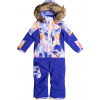 detská kombinéza ROXY SPARROW JUMPSUIT Bright White Pansy Pansy RG - WBB1 4-5 years + doprava zdarma