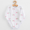 Dojčenské body celorozopínacie New Baby Classic II raspberry 68 (4-6m)