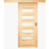 Naturel Interiérové dveře Accra posuvné 80 cm dub natura ACCRACPLDN80PO + posuvný systém