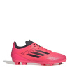 adidas F50 League Childrens Firm Ground Football Boots Pink/Black 2 (34)