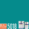 POLYCOL® 321L-593 epoxidová litá podlahovina barevná, sada 30+9 kg Barva (odstín): RAL 5018 - tyrkysová modrá