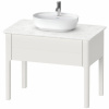 DURAVIT Luv stojaca skrinka pod umývadlo, pod dosku, 1 zásuvka, 938 x 570 x 743 mm, nordická biela matná lakovaná, LU956403939