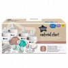 Tommee Tippee sada kojeneckých lahví C2N silikon + kartáč průhledná