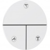 Hansgrohe Podomietkový sprchový ventil ShowerSelect Comfort S s 3 výstupmi, matná biela 15558700