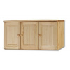 Casarredo FS-144 nádstavec na skriňu, šírka 120 cm morenie dub