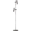 RENDL R12463 VIPER LED stojanová lampa, na čítanie čierna chróm