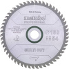 Metabo MULTI CUT PROFESSIONAL 628293000 pílový kotúč 165 x 20 x 1.4 mm Počet zubov (na palec): 54 1 ks; 628293000