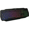 Herná klávesnica C-TECH Arcus (GKB-15), casual gaming, CZ/SK, duhové podsvietenie, USB
