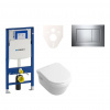 Siko Cenově zvýhodněný závěsný WC set Geberit do lehkých stěn / předstěnová montáž + WC Villeroy & Boch Omnia Architectura 111.300.00.5NB6