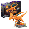 MEGA Pokémon Mechanický Charizard s pohybom Sada kociek HMW05