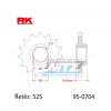 RK Chains Koliesko reťazové (pastorok) 0704-17zubov RK - Aprilia 1000 + 1100 + BMW F650GS + F700GS + F800GS + F850GS + F900R + Husqvarna 900