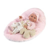 Llorens 73808 NEW BORN dievčatko realistická miminko s celovinylovým tělem 40