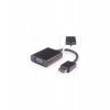 Predvodník HDMI na VGA so zvukom 3,5mm jack-čierny (khcon-19)