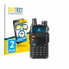 2x BROTECT Displayschutz-Folie pro Baofeng GT-5R (2x čirá ochranná fólie BROTECT pro Baofeng GT-5R)