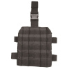 MIL-TEC Stehenní panel MOLLE Black