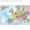 Podložka na stôl KARTON PP s mapou Európy 40x60cm