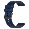 Techsuit - Watchband 20mm (W026) remienok pre Samsung Galaxy Watch 4 / 5 / Active 2, Huawei Watch GT 3 (42 mm) / GT 3 Pro (43 mm) – tmavomodrý KF2317517